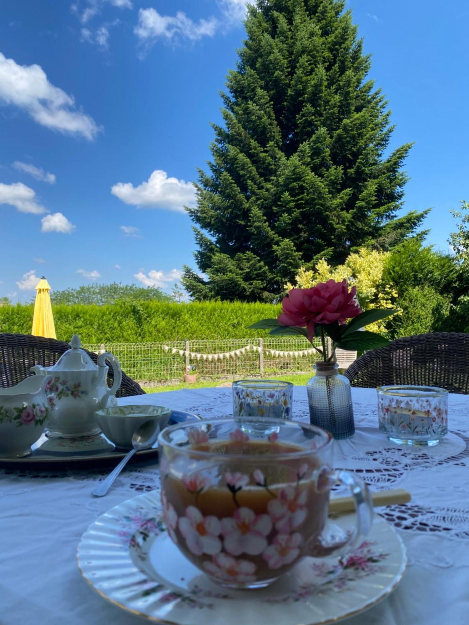 Maison Blanche De Hudson Cussac  Bagian luar foto