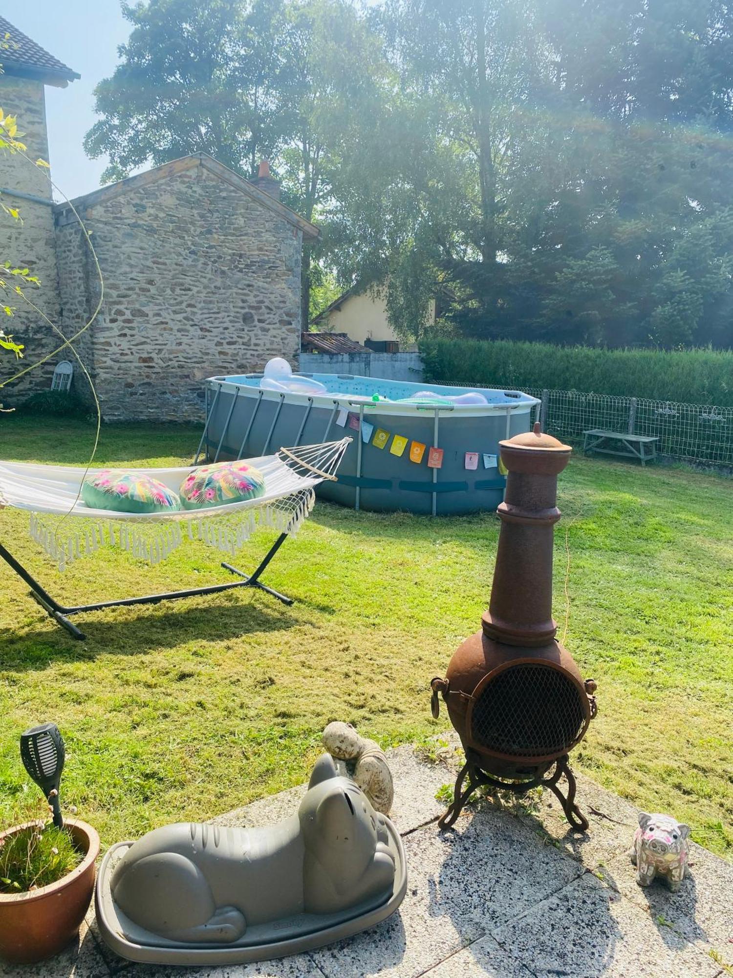 Maison Blanche De Hudson Cussac  Bagian luar foto